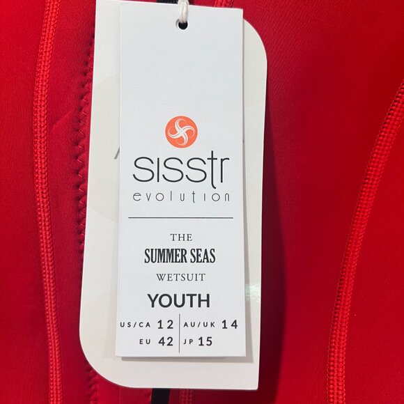 Sisstr Summer Seas Youth 2/2 Long Sleeve Spring Wetsuit - Picture 3 of 5